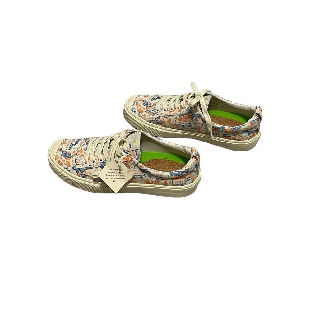 NWT Cariuma x Crooked ‘Vote’ Canvas Men’s Size 9.5 Women’s Size 11
